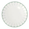 FRÜHSTÜCKSTELLER Weiß, Salbeigrün Fleur Vert  - Salbeigrün/Weiß, MODERN, Keramik (21/21/2,5cm) - Villeroy & Boch