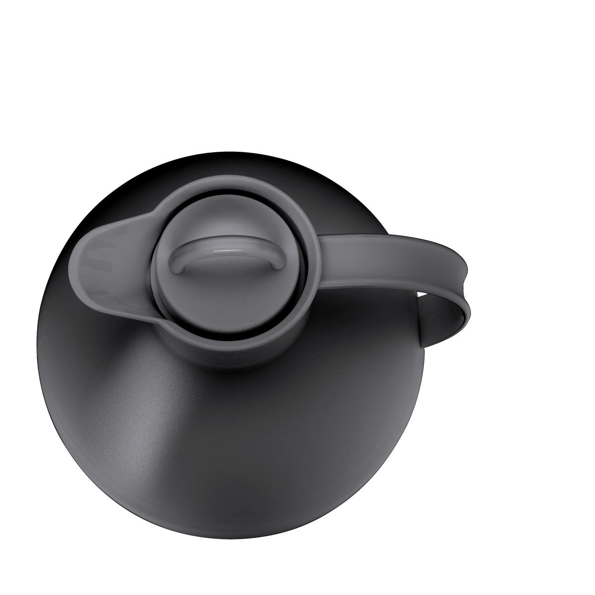 ISOLIERKANNE KUGEL 0,94 L  - Schwarz, KONVENTIONELL, Kunststoff (0,94l) - Alfi