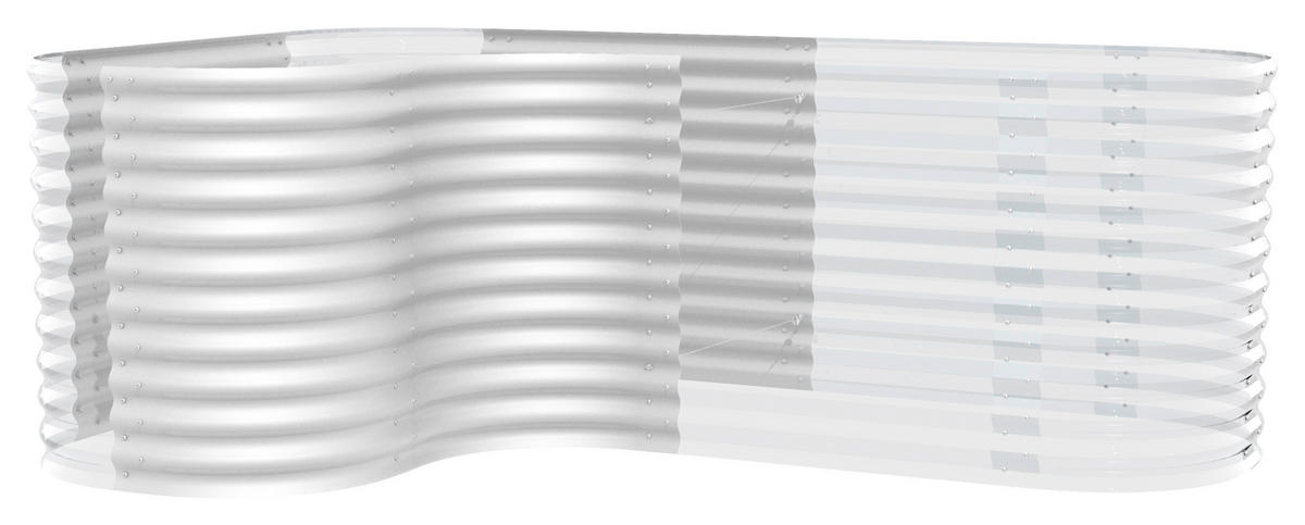 HOCHBEET-ERWEITERUNG 80/85,8/80 cm  - Alufarben, Basics, Metall (80/85,8/80cm)