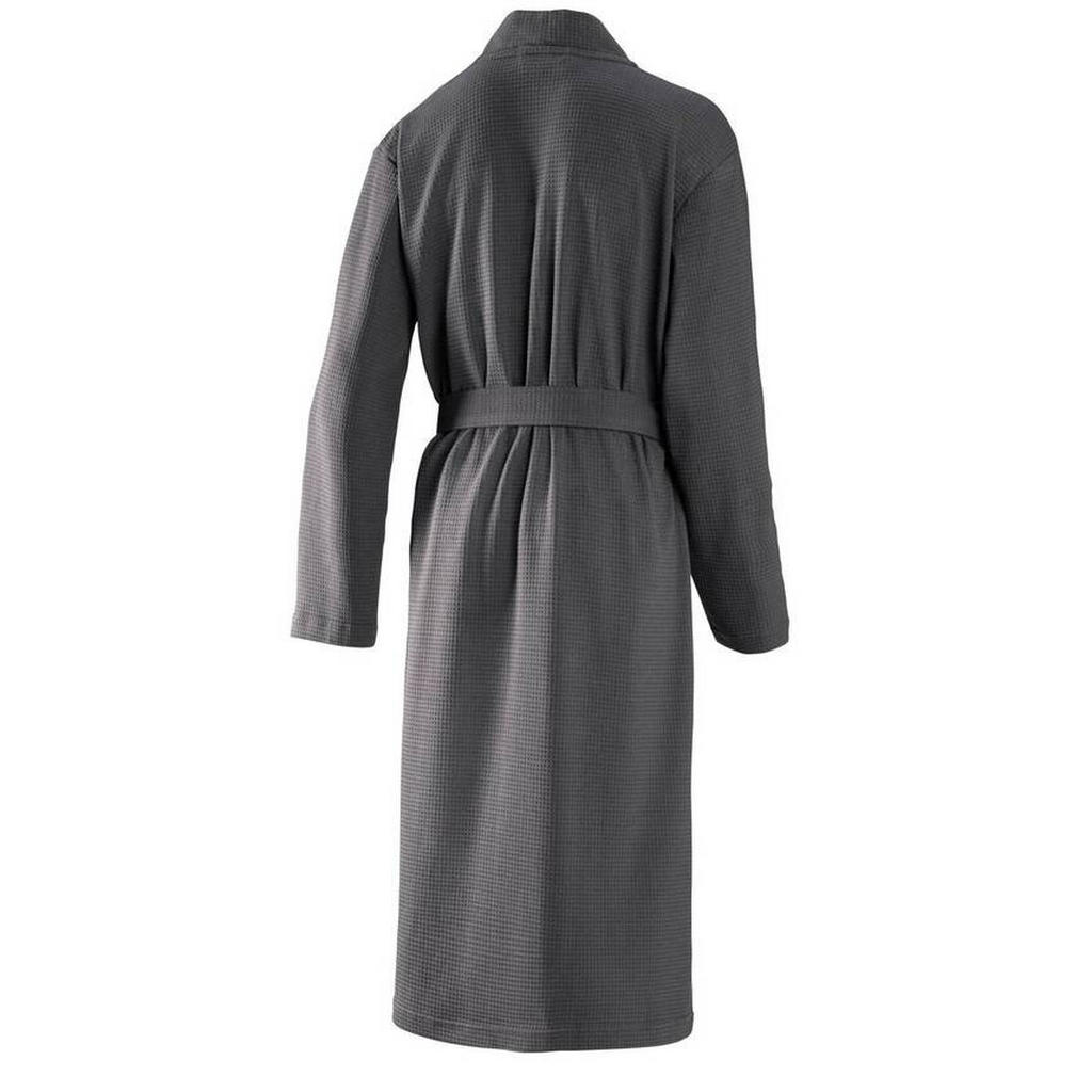 Thumbnail - Joop! Bademantel, Anthrazit, Grau, Textil, Uni, Oeko-Tex® Standard 100, Handmade in Germany, Taschen, besonders flauschi...