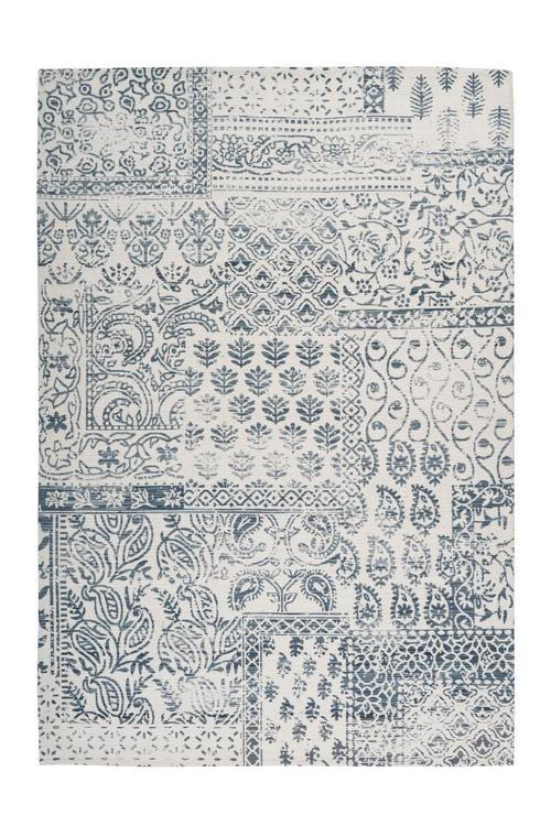 OUTDOORTEPPICH 80/150 cm Yoga Creme, Dunkelblau  - Creme/Dunkelblau, LIFESTYLE, Kunststoff/Textil (80/150cm) - Kayoom