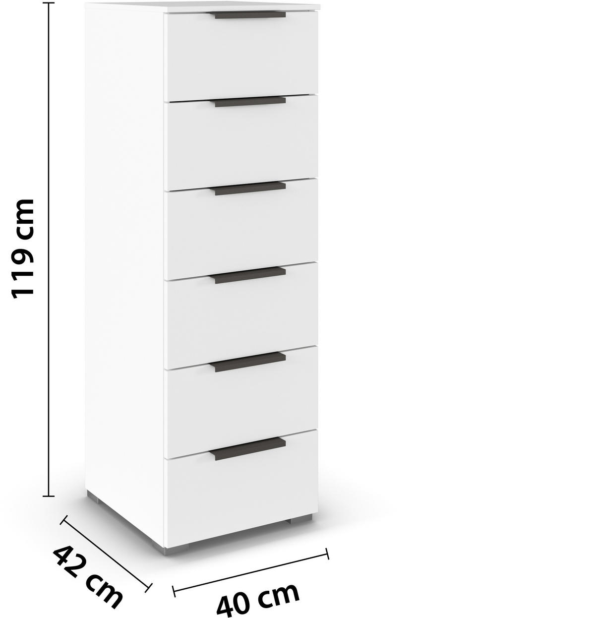 KOMMODE  in 40/119/42 cm  - Graphitfarben/Alufarben, Trend, Holzwerkstoff/Metall (40/119/42cm) - Novel