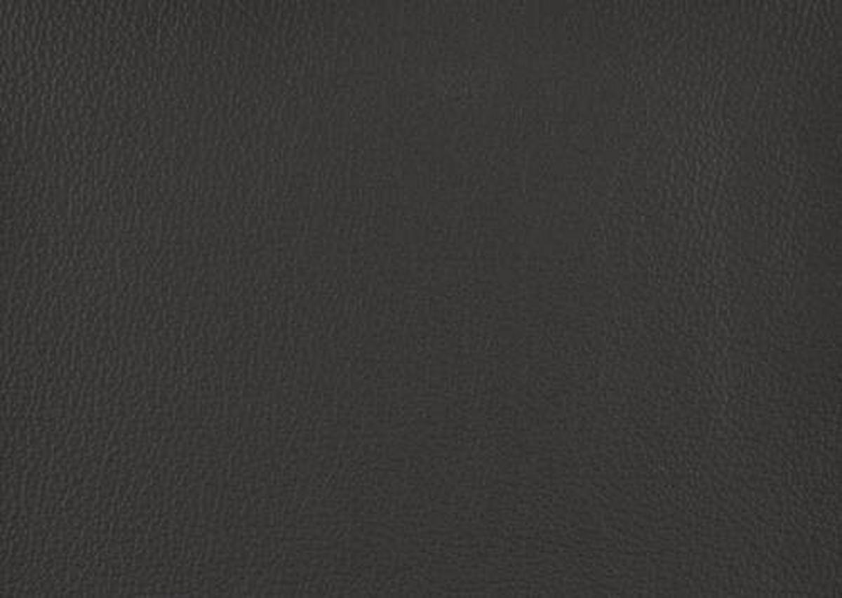 ECKSOFA in Echtleder Grau  - Schwarz/Grau, Design, Leder/Metall (224/305cm) - Dieter Knoll