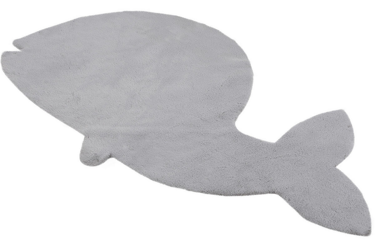 KINDERTEPPICH 114/66 cm  - Silberfarben, Trend, Kunststoff/Textil (114/66cm) - Ben'n'jen