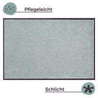 SCHMUTZFANGMATTE  120/180 cm  Grün  Uni  - Grün, Basics, Kunststoff/Textil (120/180cm) - Hanse Home