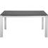 ESSTISCH in Metall, Keramik 160(220)/85/75 cm - Chromfarben/Schwarz, Design, Keramik/Metall (160(220)/85/75cm) - Calligaris ESSTISCH in Metall, Keramik 160(220)/85/75 cm - Chromfarben/Schwarz, Design, Keramik/Metall (160(220)/85/75cm) - Calligaris