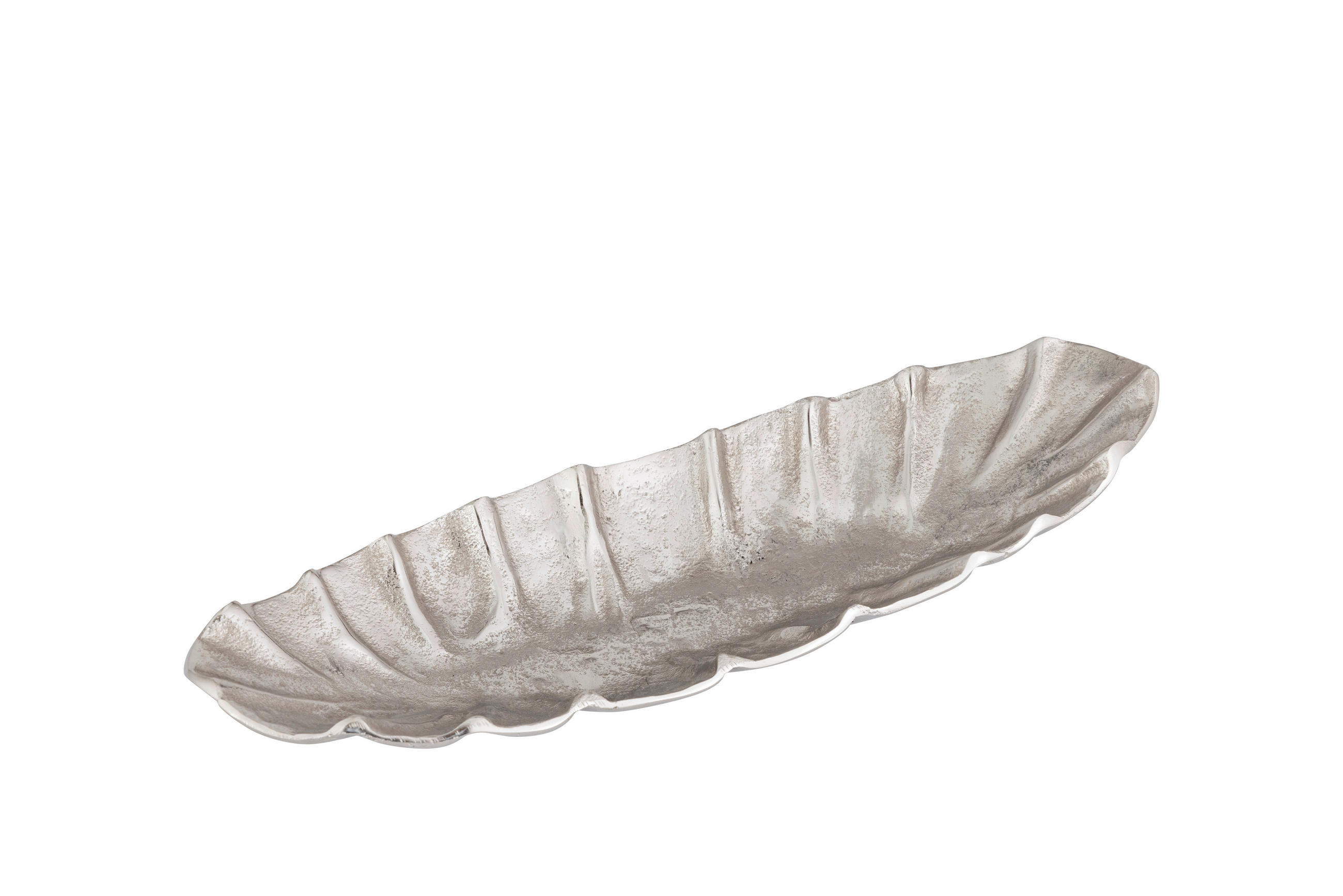 DEKORAČNÁ MISKA - niklová, Design, kov (45/15/8cm) - Ambia Home