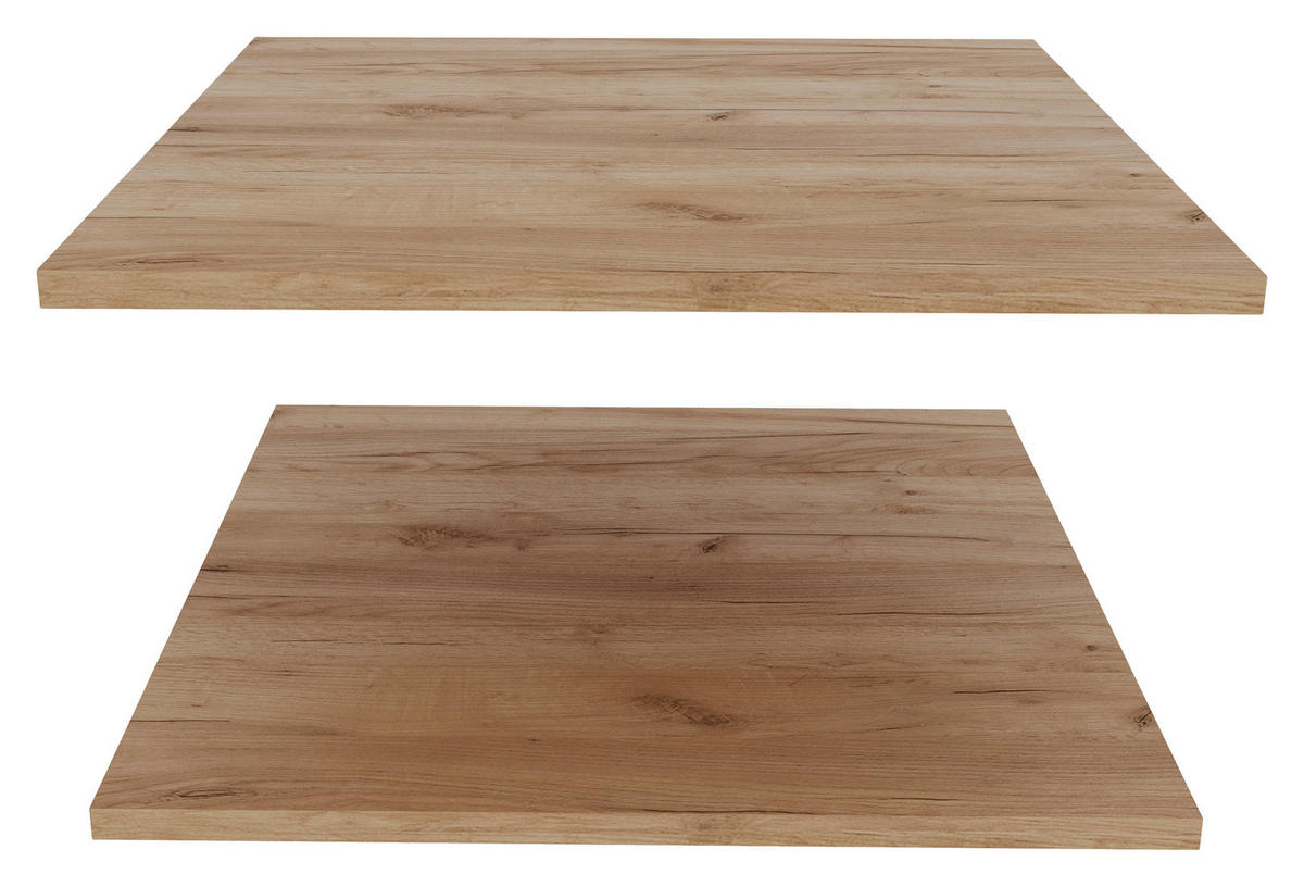 EINLEGEBODENSET 47,7/51/1,6 cm   - Eiche Artisan, KONVENTIONELL, Holzwerkstoff (47,7/51/1,6cm) - Linea Natura