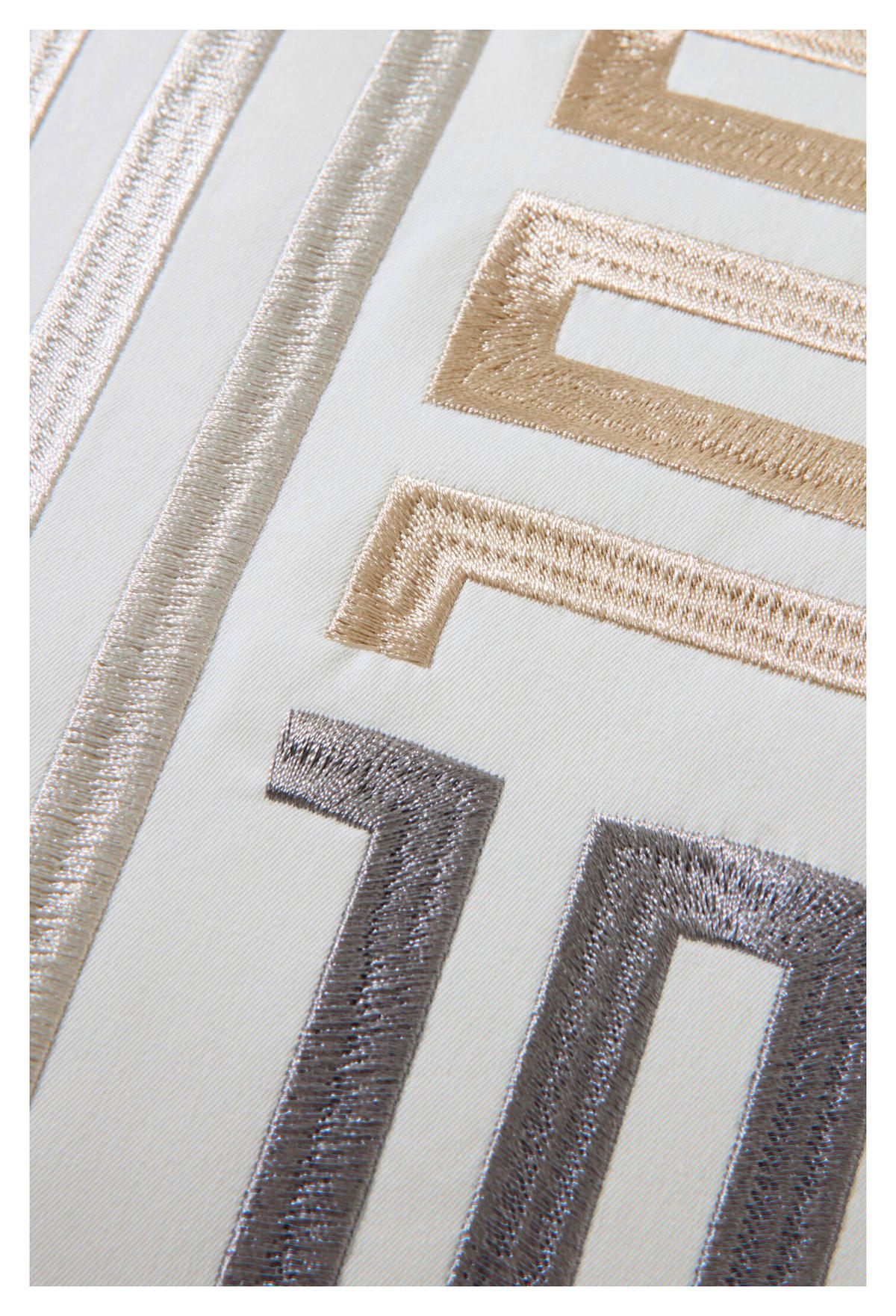 KISSENHÜLLE J!Bars 40/60 cm  - Sandfarben/Creme, Basics, Textil (40/60cm) - Joop!