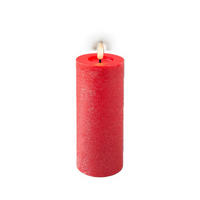 LED-KERZE 7/19 cm  - Rot, Basics, Kunststoff/Paraffin (7/19cm) - Ambia Home