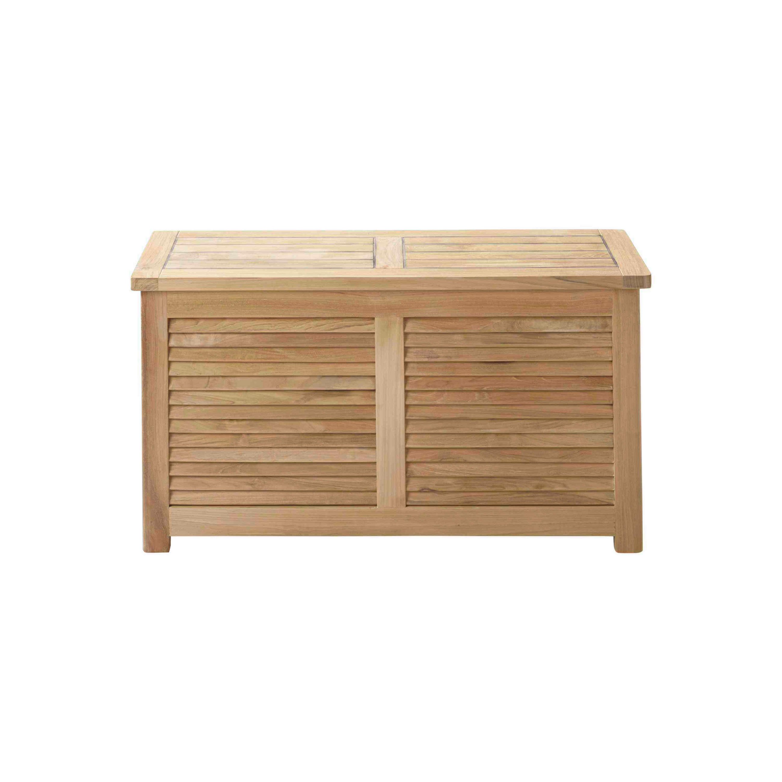 TRUHE in Holz 90/48/30 cm  - Teakfarben, ROMANTIK / LANDHAUS, Holz (90/48/30cm) - MID.YOU