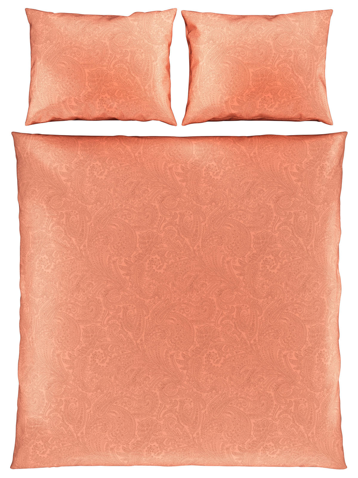 POSTELJNINA DEPHNE 200/200 cm saten roza  - roza, Konvencionalno, tekstil (200/200cm) - Bio:Vio