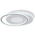 DECKENLEUCHTE    44/48/5 cm  - Chromfarben/Alufarben, Trend, Kunststoff/Metall (44/48/5cm) - Novel