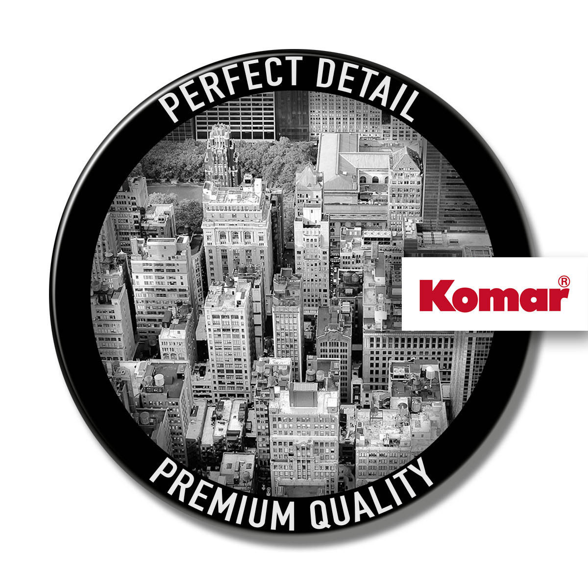 NON WOVEN-TAPET 100/280 cm  - vit/svart, Basics (100/280cm) - Komar