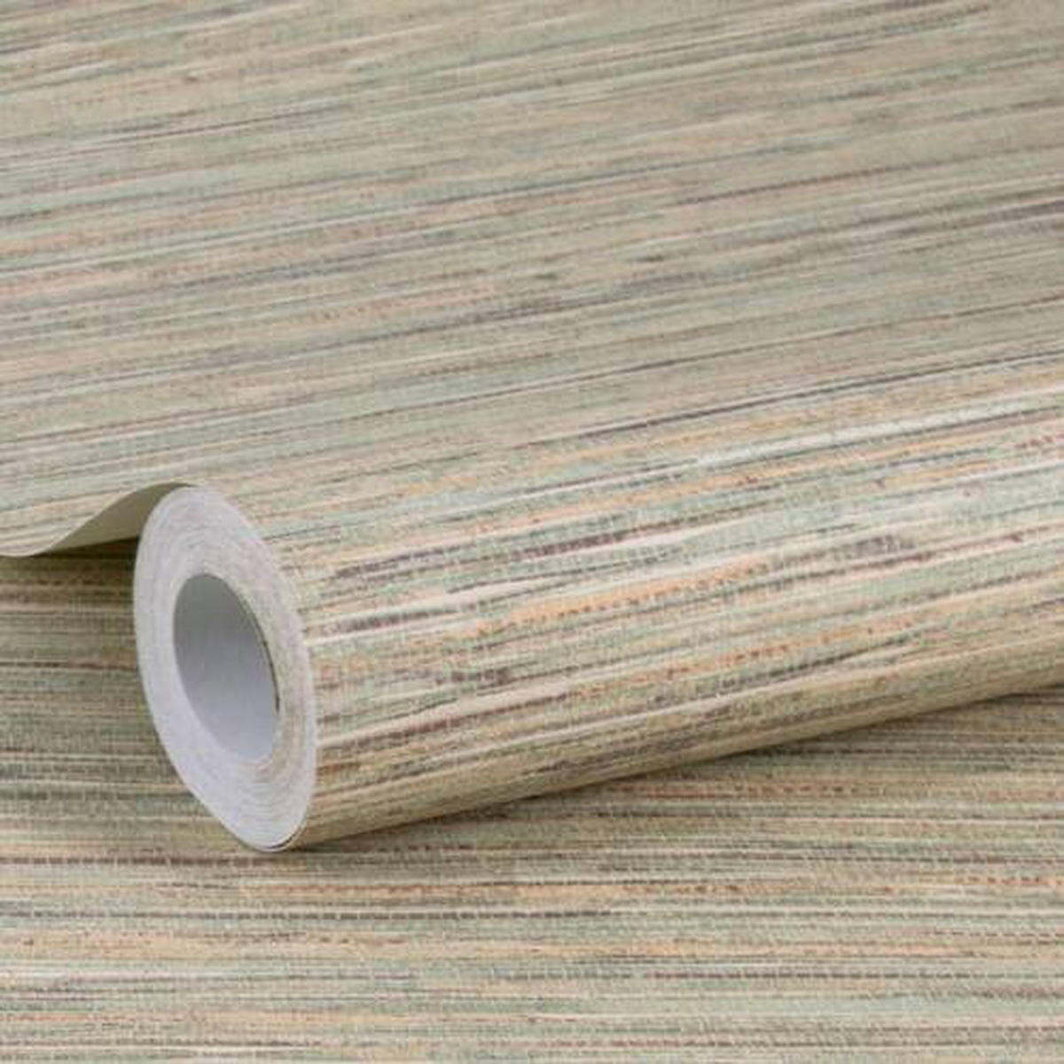 NON WOVEN-TAPET 52/1005 cm  - olivgrön, Basics, papper/plast (52/1005cm)