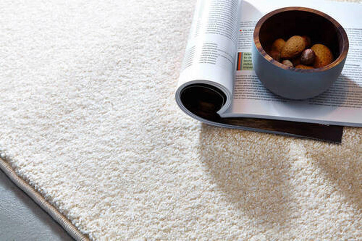HOCHFLORTEPPICH 160/230 cm Samoa uni creme Creme  - Creme, KONVENTIONELL, Textil (160/230cm) - Boxxx