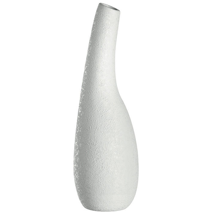 VAZA 40,00 cm  keramika  - bela, Basics, keramika (12,80/40,00/12,80cm) - Leonardo