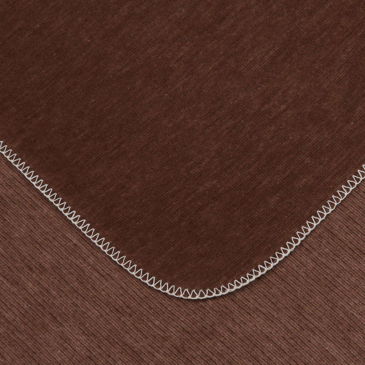 PLAID 140/200 cm  - Braun, Basics, Textil (140/200cm) - Bio:Vio