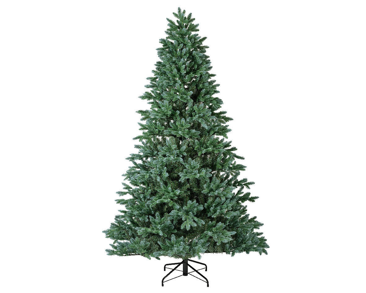BOŽIČNA JELKA 240 cm  - zelena, Basics, kovina/umetna masa (150/240cm) - X-Mas