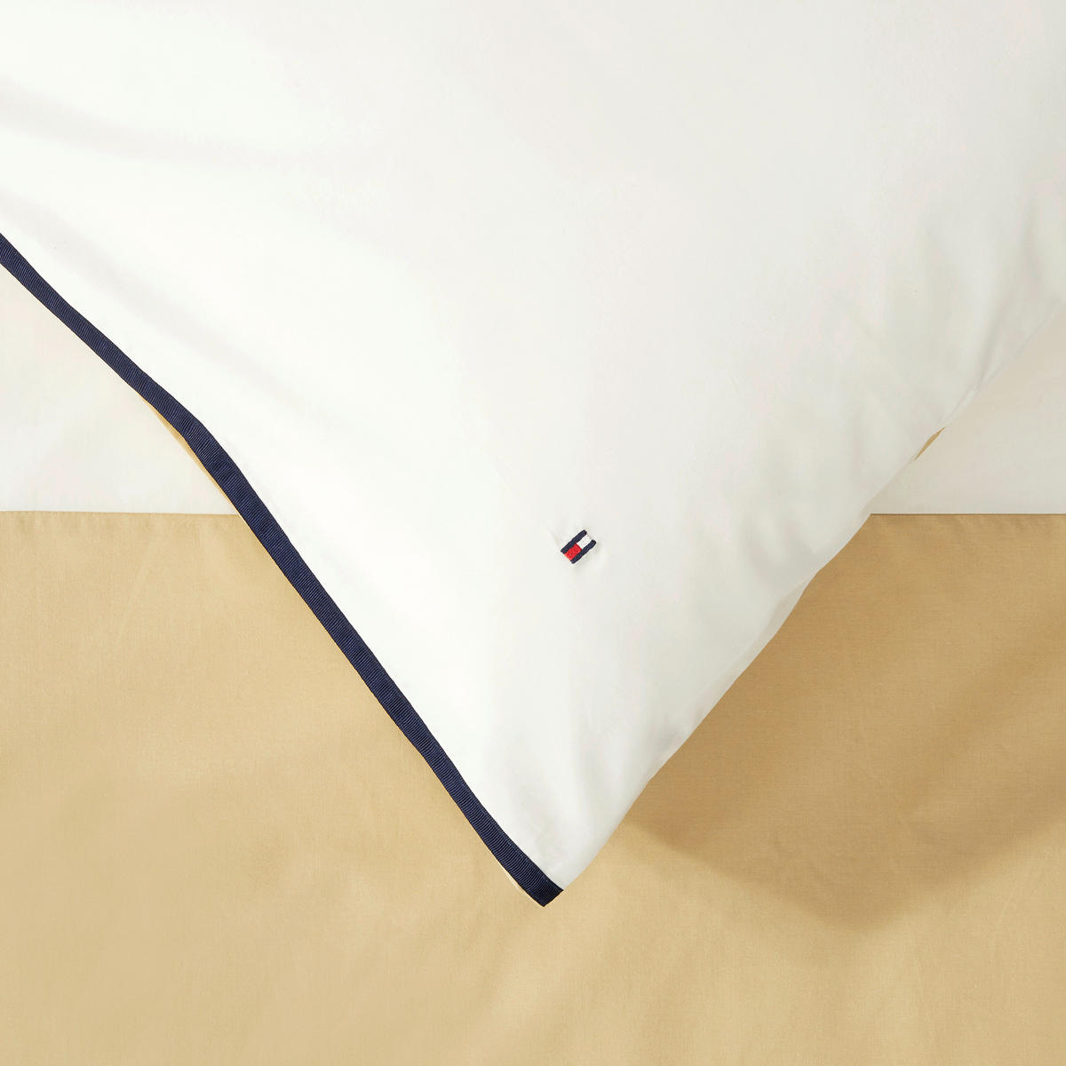 BETTWÄSCHE Color Block Perkal 155/220 cm  - Naturfarben, Basics, Textil (155/220cm) - Tommy Hilfiger