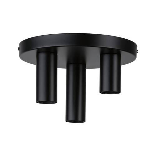 DECKENLEUCHTE 24/14,5 cm   - Schwarz, Basics, Metall (24/14,5cm) - Paulmann