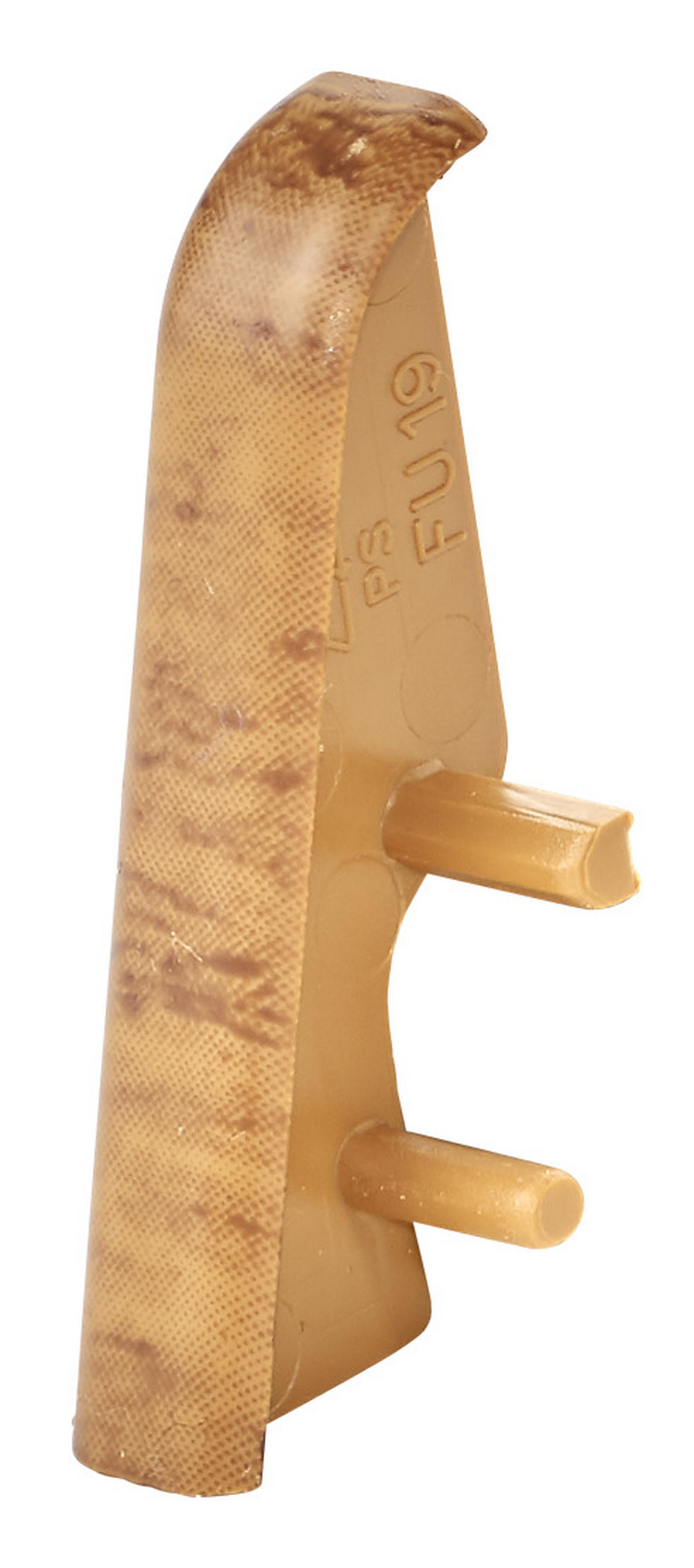 SOCKELLEISTENVERBINDUNGSSTÜCK Nussbaumfarben  - Nussbaumfarben, Basics, Kunststoff - Homeware