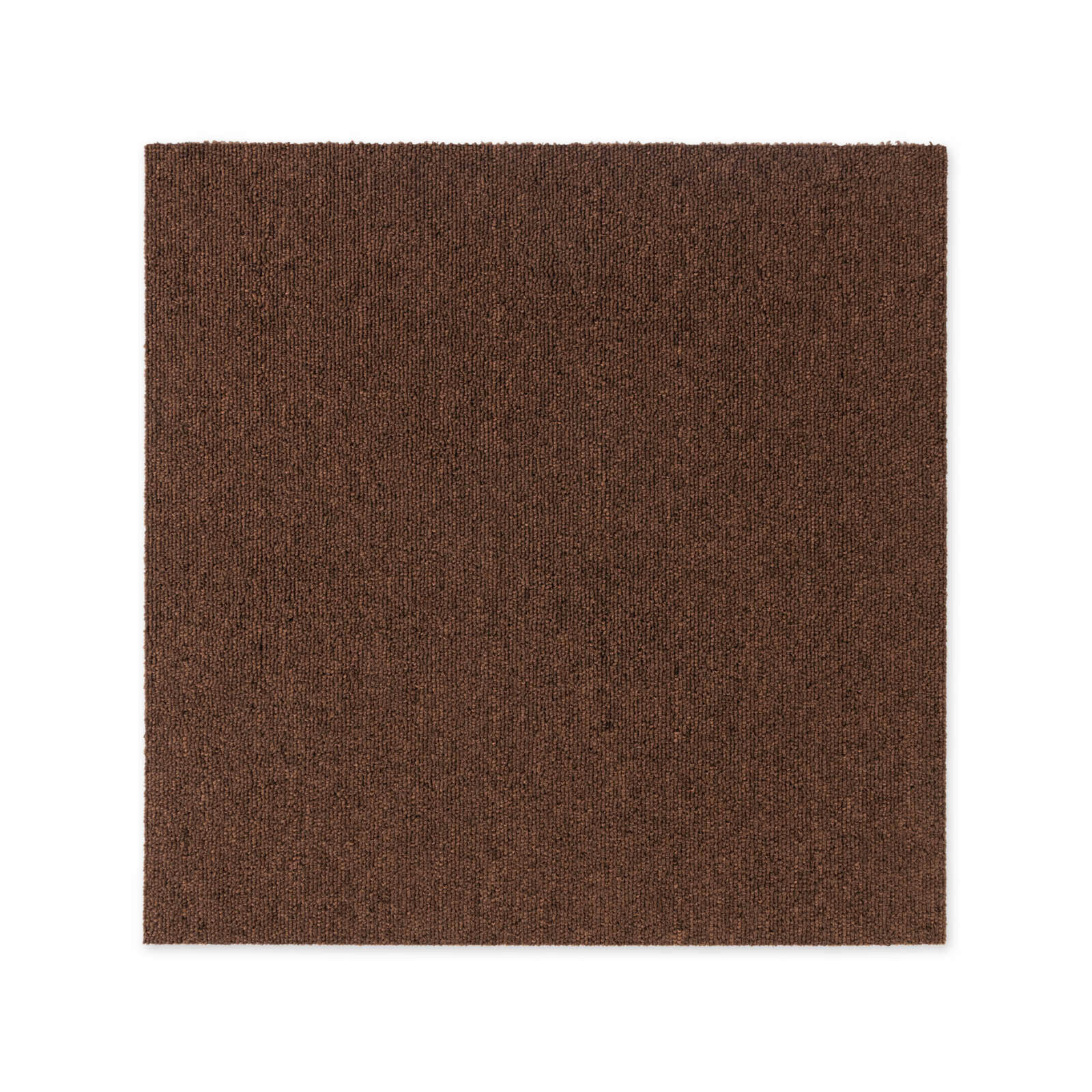 TEPPICHFLIESE Moscow 50/50 cm  in Dunkelbraun  - Dunkelbraun, Basics, Textil (50/50cm) - Floordirekt