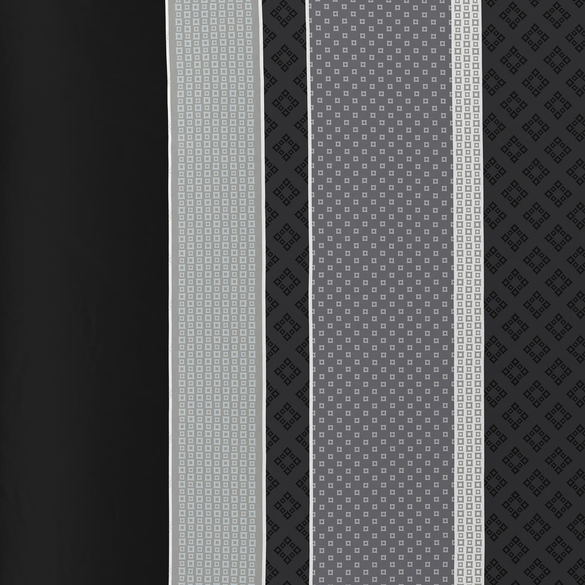 POSTELJINA 140/200 cm saten antracit  - antracit, Dizajnerski, tekstil (140/200cm) - Novel
