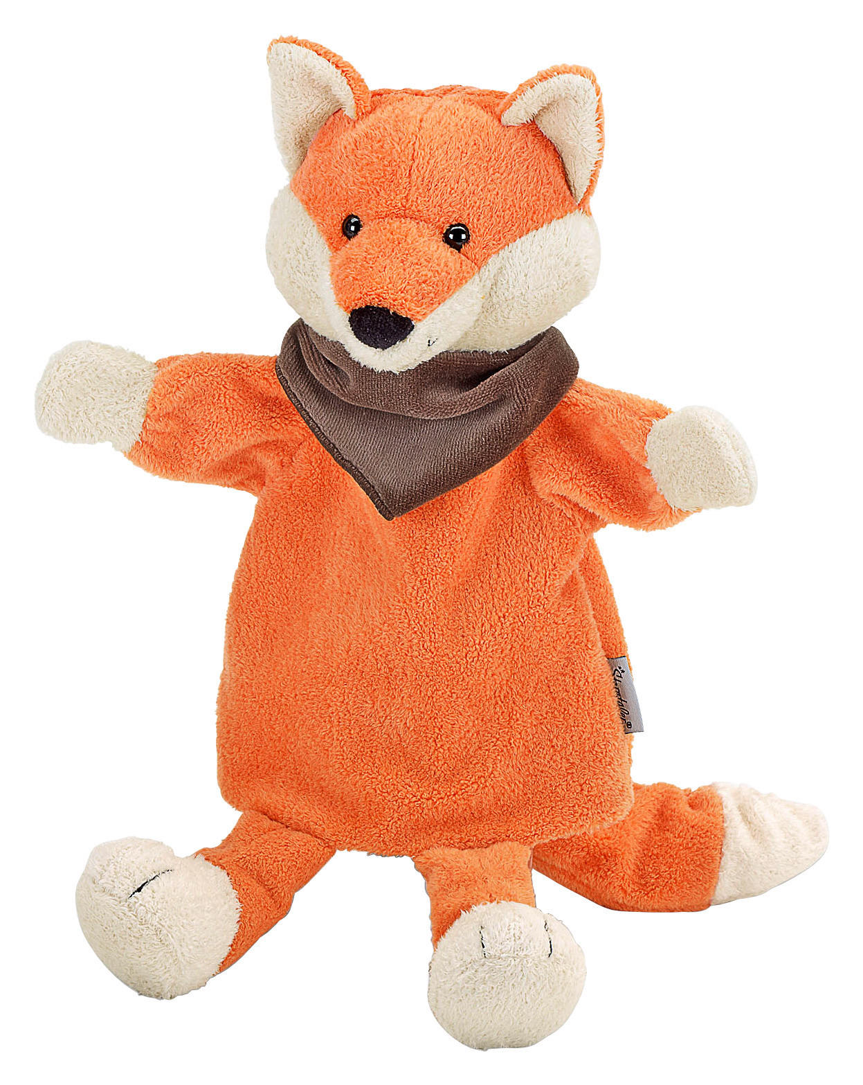 HANDPUPPE Fuchs - Beige/Braun, Basics, Textil (38cm) - Sterntaler