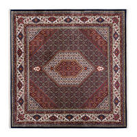 WEBTEPPICH 200/200 cm Mithras Bidjar Blau  - Blau, LIFESTYLE, Textil (200/200cm) - Novel