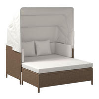 GARTENMUSCHEL 126/143/149 cm  - Beige, Natur, Metall (126/143/149cm) - Ambia Garden