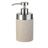 SEIFENSPENDER Metall, Kunststoff  - Beige, Basics, Kunststoff/Metall (7,5/16,5/7,5cm) - Sadena