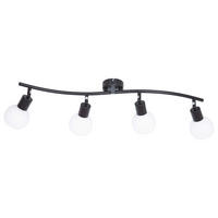 REFLEKTOR LOXY  - bijela/crna, Basics, staklo/metal (9/70/21cm)