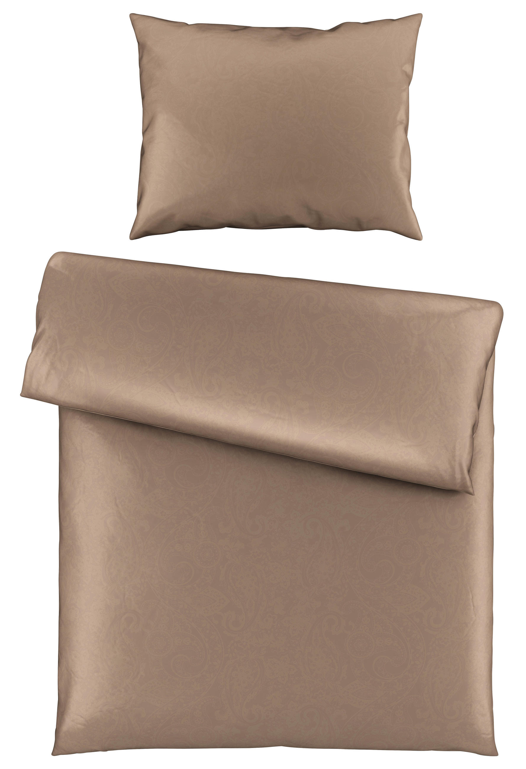 BETTWÄSCHE 140/200 cm  - Beige, Textil (140/200cm) - Dieter Knoll