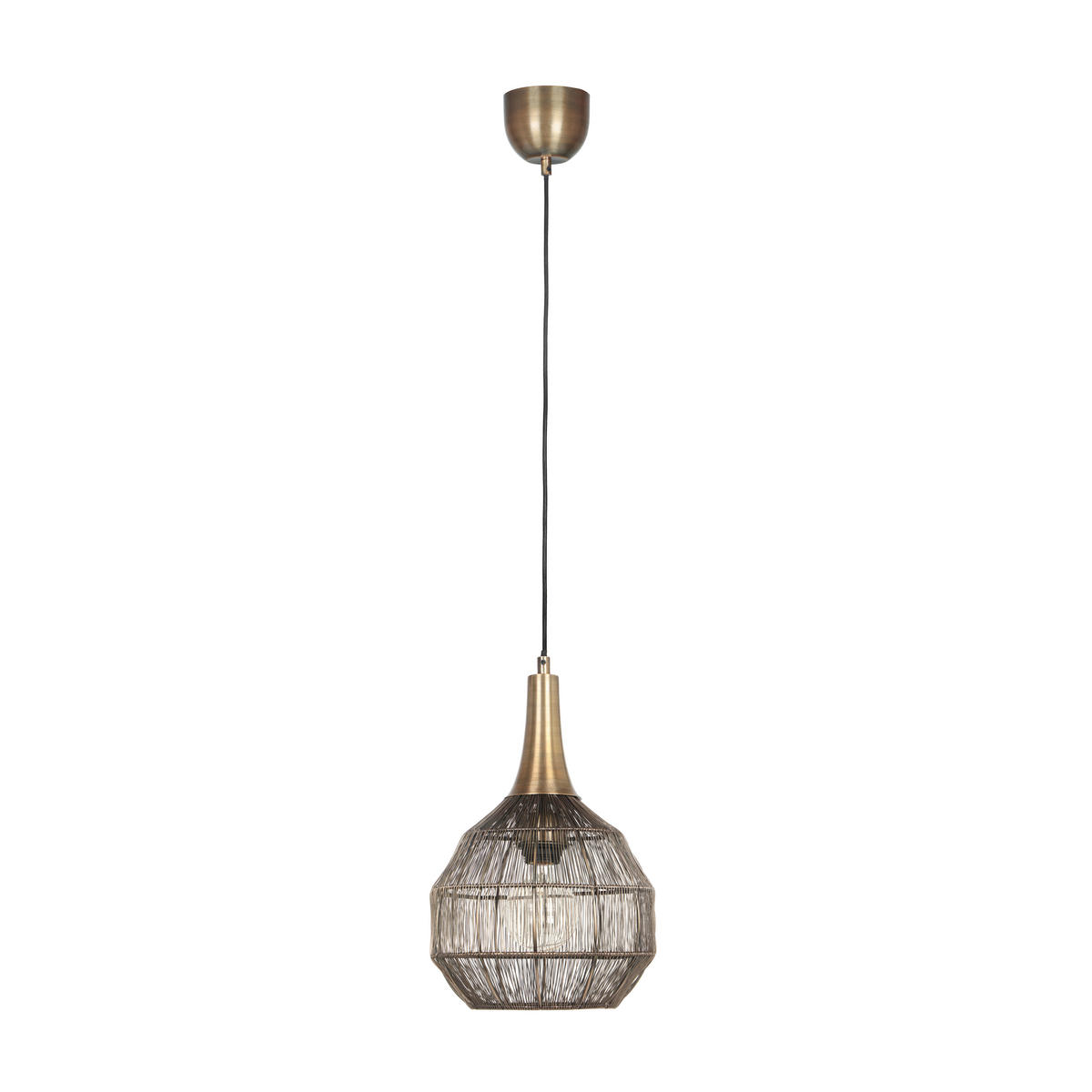 HÄNGELEUCHTE 26/150 cm    - Messingfarben, Basics, Metall (26/150cm) - Trio Leuchten