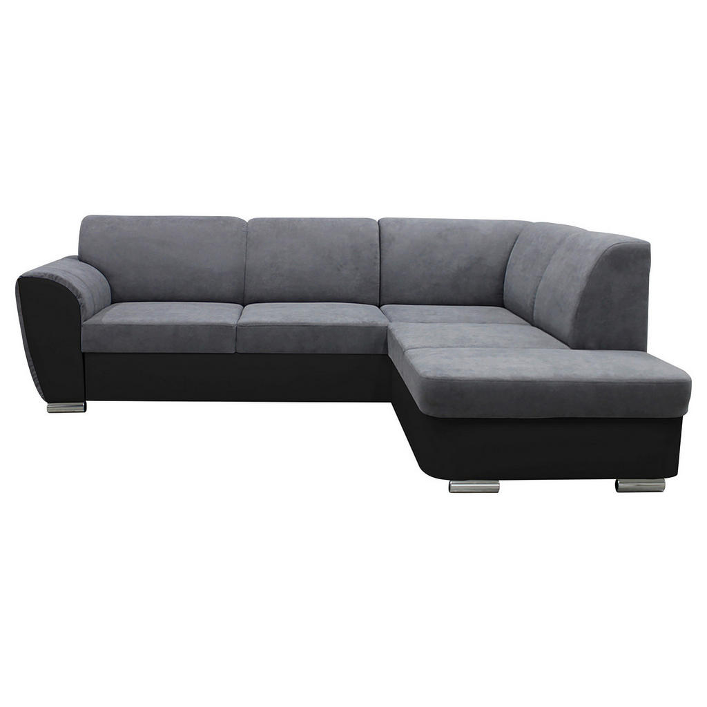 MID.YOU ROHOVÁ SEDAČKA, textil, sivá, čierna