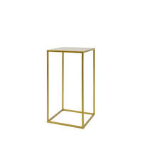 BLUMENSTÄNDER Metall  - Goldfarben, Basics, Metall (25/62/25cm)