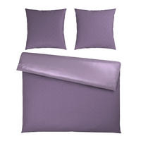 WENDEBETTWÄSCHE 3-teilig Satin 200/200 cm  - Lila, Textil (200/200cm) - Bio:Vio