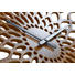WANDUHR Braun - Braun, Natur, Holz (60/4cm)