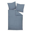 WENDEBETTWÄSCHE Giorgio Makosatin 135/200 cm  - Dunkelblau/Weiß, KONVENTIONELL, Textil (135/200cm) - Janine