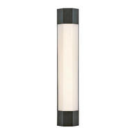 NÁSTENNÉ SVIETIDLO DO KÚPEĽNE,  - čierna, Konventionell, kov/sklo (61/11,5/8cm) - Elstead Lighting