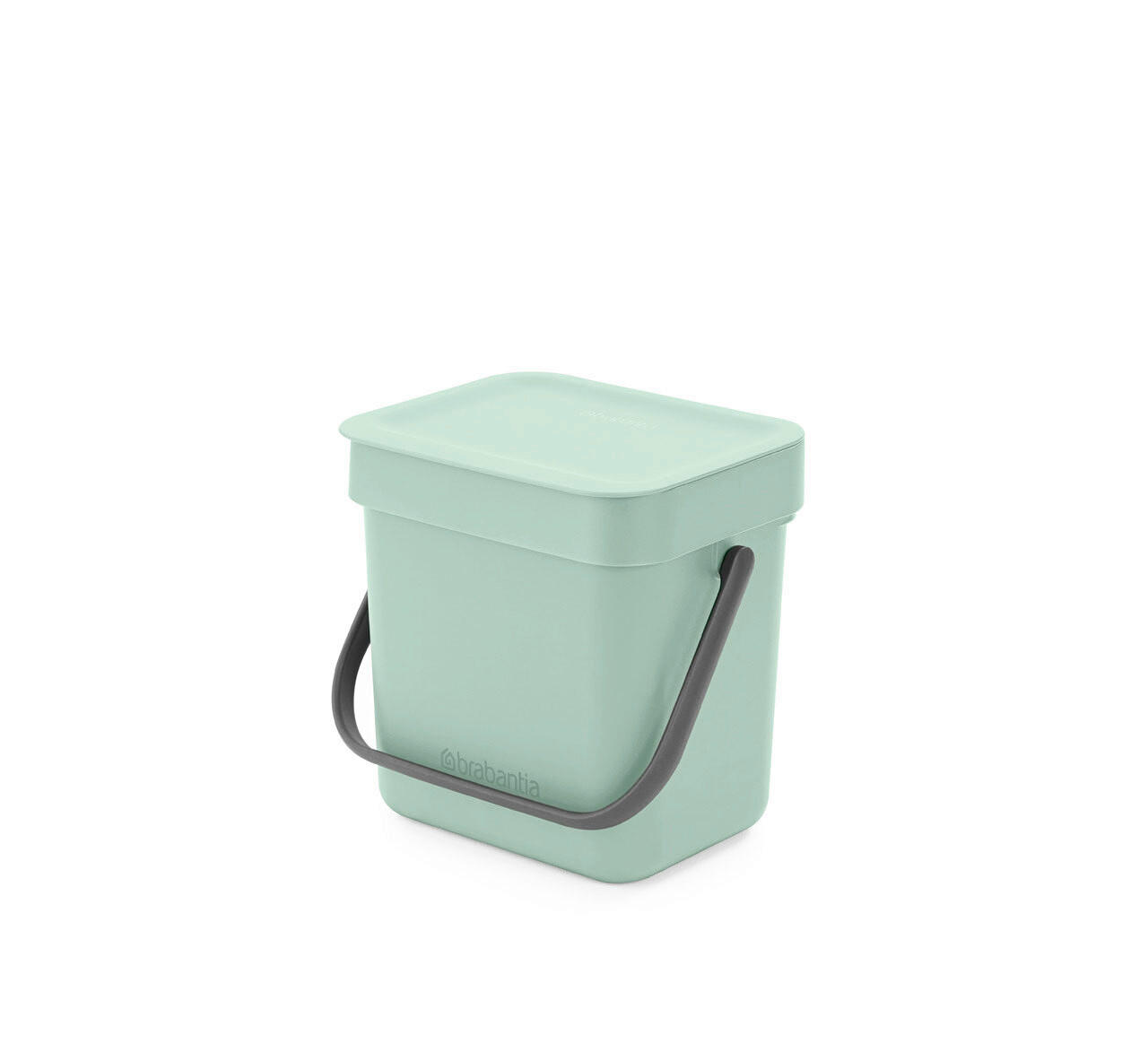 ABFALLEIMER SORT & GO 3 L  - Jadegrün, Basics, Kunststoff (18.8/18.1/13.9cm) - Brabantia