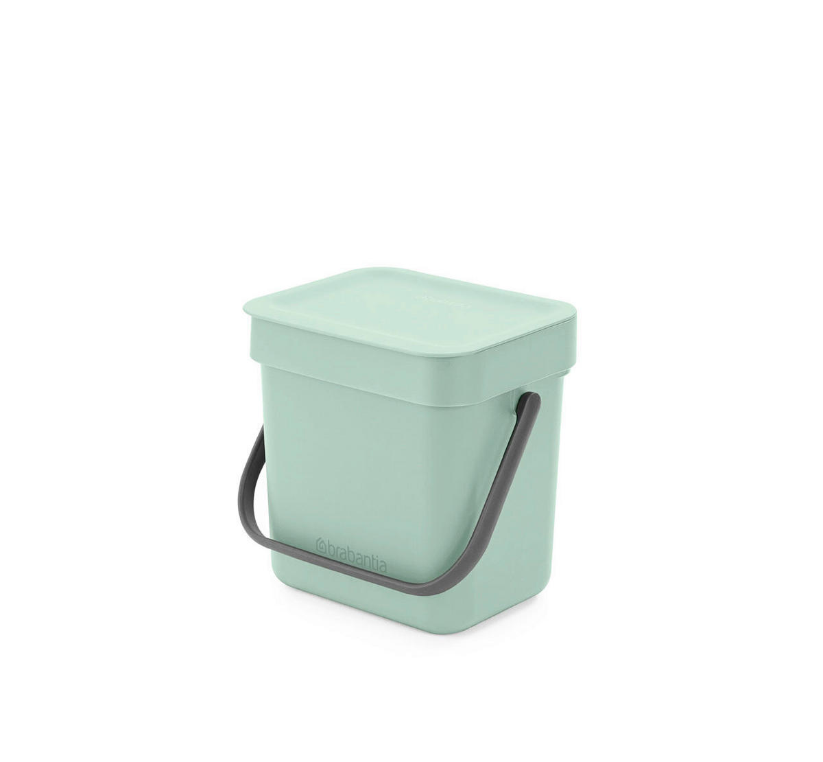 ABFALLEIMER SORT & GO 3 L  - Jadegrün, Basics, Kunststoff (18.8/18.1/13.9cm) - Brabantia