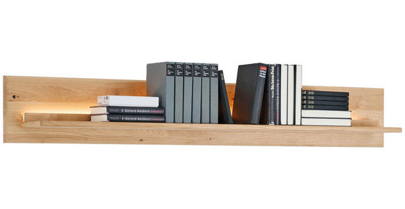 WANDBOARD 150/22/21 cm - Eichefarben, Natur, Holz/Holzwerkstoff (150/22/21cm) - Hom`in