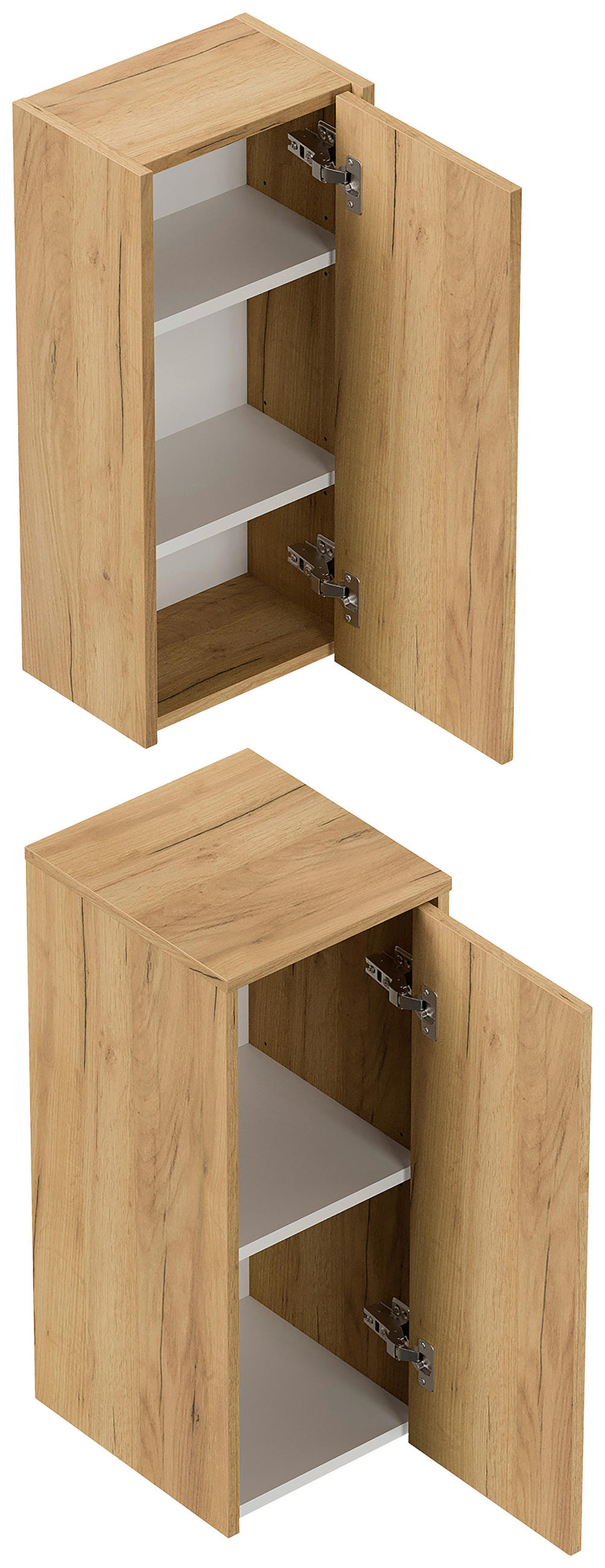 HÄNGESCHRANK  - Eichefarben, MODERN, Holzwerkstoff - MID.YOU