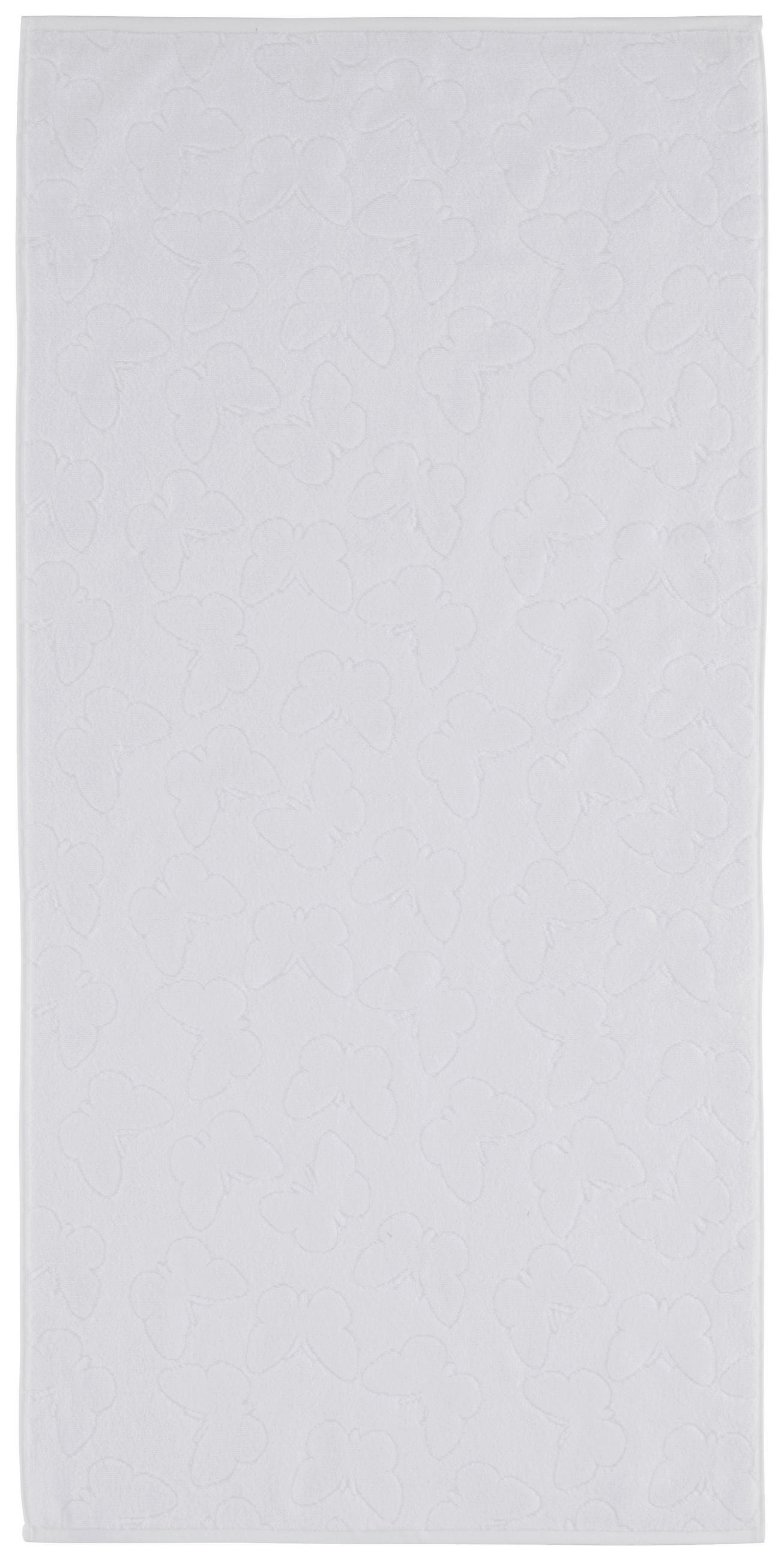 BRISAČA ZA TUŠIRANJE Butterfly  bela 70/140 cm  - bela, Trend, tekstil (70/140cm) - Esposa