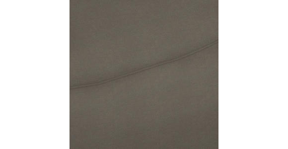 2-SITZER-SOFA in Leder Graubraun  - Graubraun/Schwarz, Design, Leder/Holz (174/76-97/102cm) - Novel