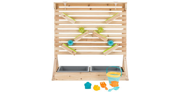 WASSERSPIELWAND - Naturfarben, Basics, Holz/Kunststoff (91,5/93,5/54,5cm) - My Baby Lou