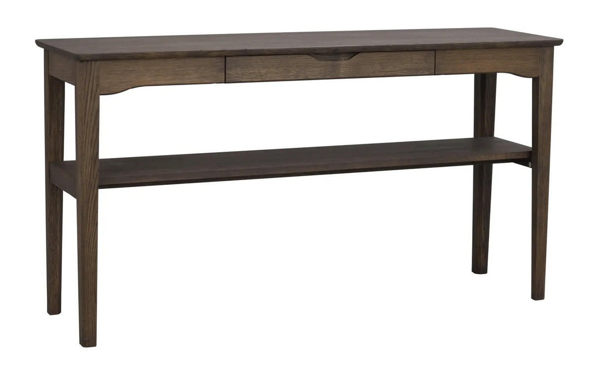 SIDOBORD i trä 140/40/75 cm  - mörkbrun, Klassisk, trä (140/40/75cm) - Rowico