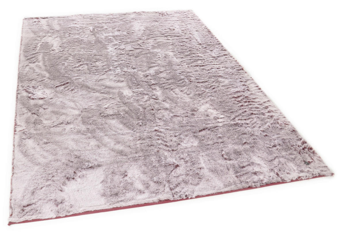 TEPPICH 90/160 cm Dunkelrot  - Dunkelrot, Basics, Textil (90/160cm) - Tom Tailor